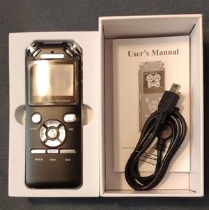 Digital Voice Recorder - Black